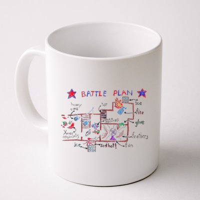 Funny Battle Plan Christmas Home Hand Dawn Alone Coffee Mug