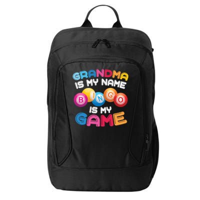 Funny Bingo Player Grandma Gift City Backpack