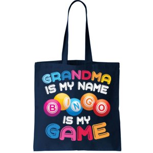 Funny Bingo Player Grandma Gift Tote Bag