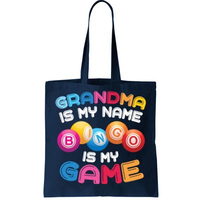 Funny Bingo Player Grandma Gift Tote Bag