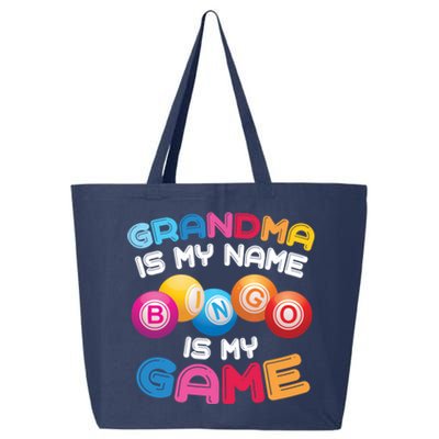 Funny Bingo Player Grandma Gift 25L Jumbo Tote