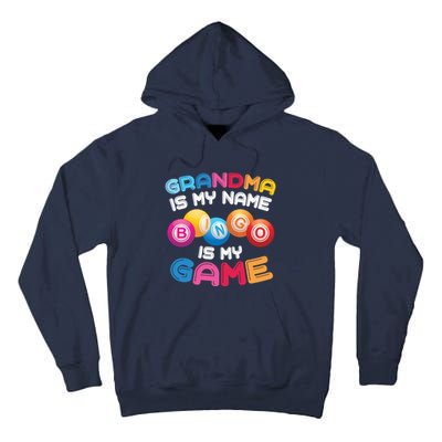 Funny Bingo Player Grandma Gift Tall Hoodie