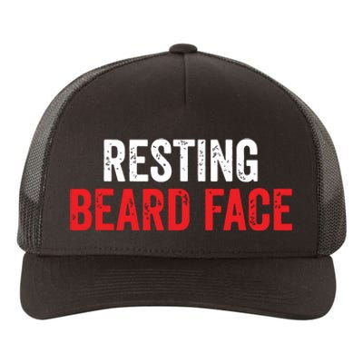 Funny Beard Parody Bearded Yupoong Adult 5-Panel Trucker Hat