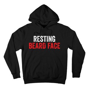 Funny Beard Parody Bearded Hoodie