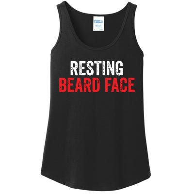 Funny Beard Parody Bearded Ladies Essential Tank