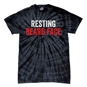 Funny Beard Parody Bearded Tie-Dye T-Shirt