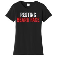 Funny Beard Parody Bearded Women's T-Shirt