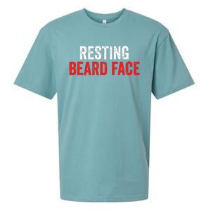 Funny Beard Parody Bearded Sueded Cloud Jersey T-Shirt