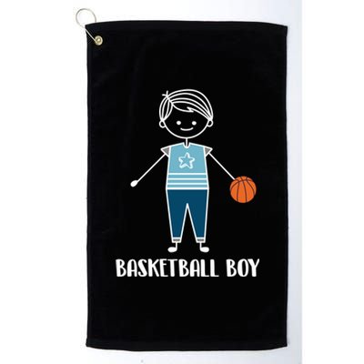 Funny Basketball Player Gift Basketball Gift Platinum Collection Golf Towel