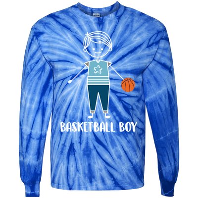 Funny Basketball Player Gift Basketball Gift Tie-Dye Long Sleeve Shirt