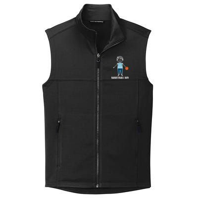 Funny Basketball Player Gift Basketball Gift Collective Smooth Fleece Vest