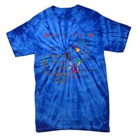 Funny Battle Plan Map Merry Christmas Movies Holiday Season Cute Gift Tie-Dye T-Shirt