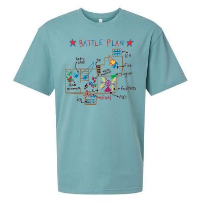 Funny Battle Plan Map Merry Christmas Movies Holiday Season Cute Gift Sueded Cloud Jersey T-Shirt