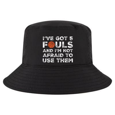 Funny Basketball Player Hoops 5 Fouls Cool Comfort Performance Bucket Hat