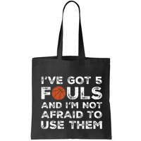 Funny Basketball Player Hoops 5 Fouls Bag