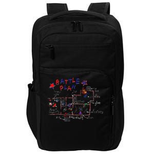 Funny Battle Plan Christmas Home Hand Dawn Alone Xmas Impact Tech Backpack