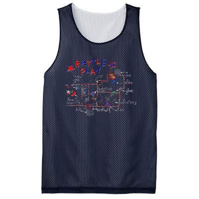 Funny Battle Plan Christmas Home Hand Dawn Alone Xmas Mesh Reversible Basketball Jersey Tank