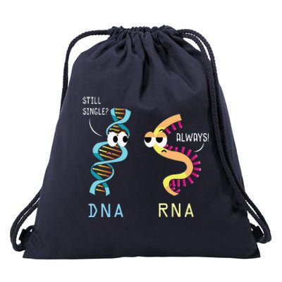 Funny Biology Proud Biologist Microbiology DNA RNA Drawstring Bag