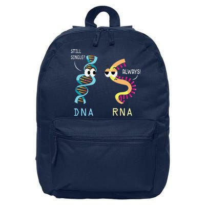 Funny Biology Proud Biologist Microbiology DNA RNA 16 in Basic Backpack