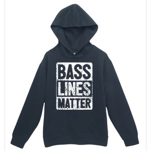 Funny Bass Player Bass Lines Matter Rock Bassist Urban Pullover Hoodie