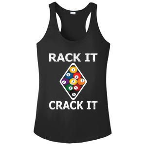 Funny Billiards Player Pool Billiard Player Cute Gift Ladies PosiCharge Competitor Racerback Tank