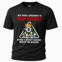 Funny Billiards Pool Design Pool Player Sports Gift Cooling Performance Crew T-Shirt
