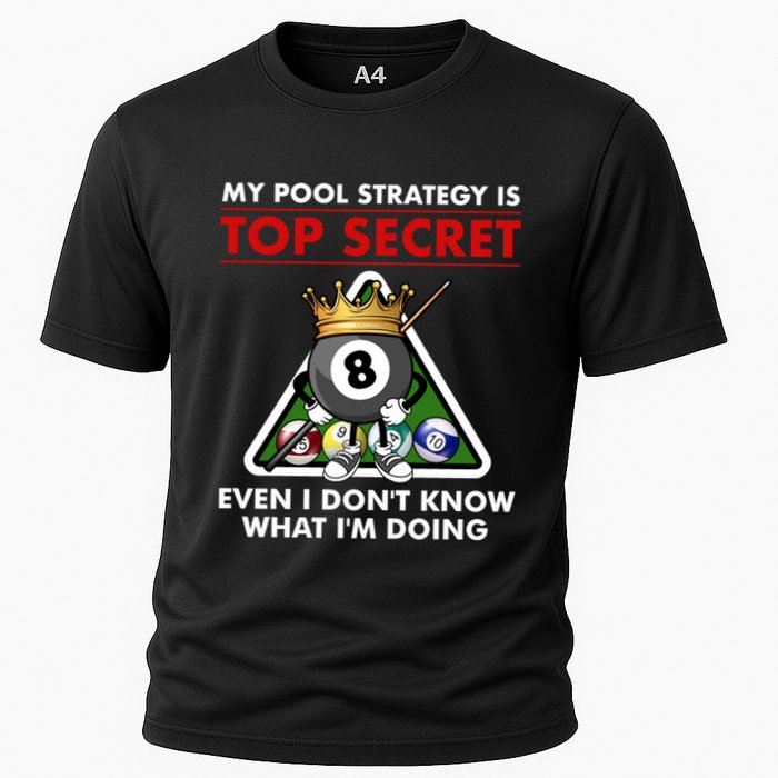 Funny Billiards Pool Design Pool Player Sports Gift Cooling Performance Crew T-Shirt