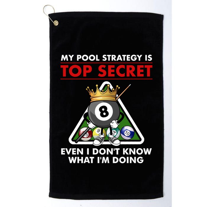 Funny Billiards Pool Design Pool Player Sports Gift Golf Towel