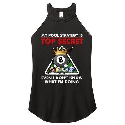 Funny Billiards Pool Design Pool Player Sports Gift Women's Perfect Tri Rocker Tank