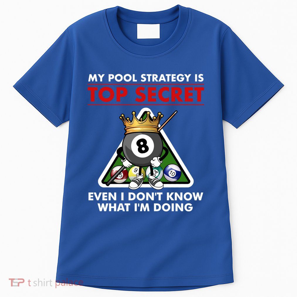 Funny Billiards Pool Design Pool Player Sports Gift Tall T-Shirt