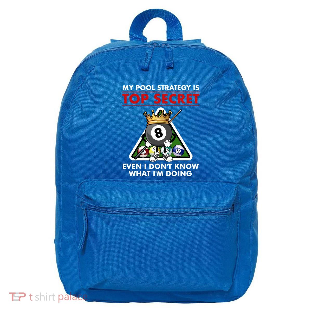 Funny Billiards Pool Design Pool Player Sports Gift 16 in Basic Backpack