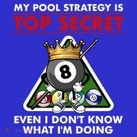 Funny Billiards Pool Design Pool Player Sports Gift Short Acrylic Beanie