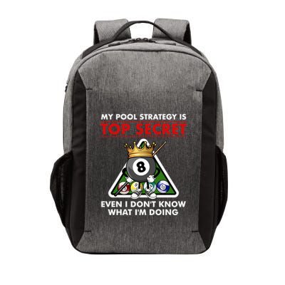 Funny Billiards Pool Design Pool Player Sports Gift Vector Backpack
