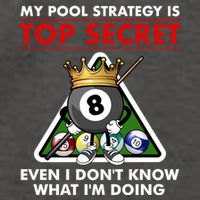 Funny Billiards Pool Design Pool Player Sports Gift Vector Backpack