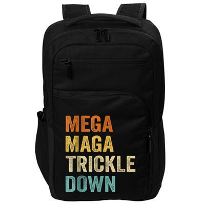 Funny Biden Quotes Mega MAGA Trickle Down Impact Tech Backpack