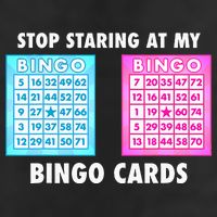 Funny Bingo Queen Stop Staring At My Bingo Cards 11oz C Handle Ceramic Mug