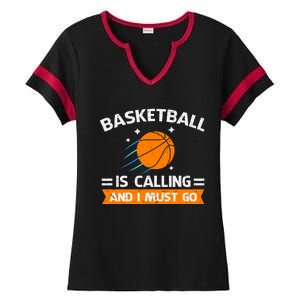 Funny Basketball Quote Funny Sports Funny Basketball Lover Ladies Halftime Notch Neck Tee