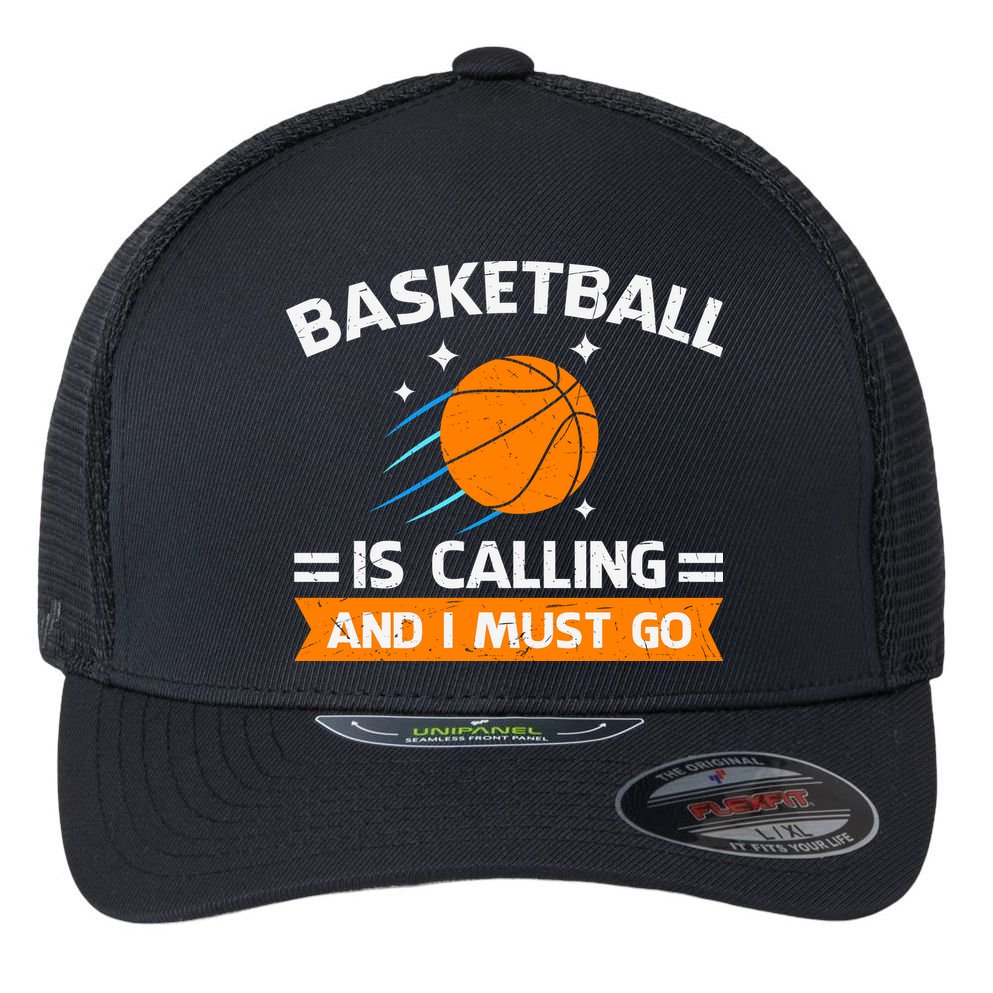 Funny Basketball Quote Funny Sports Funny Basketball Lover Flexfit Unipanel Trucker Cap