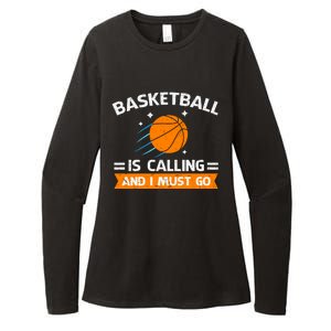 Funny Basketball Quote Funny Sports Funny Basketball Lover Womens CVC Long Sleeve Shirt