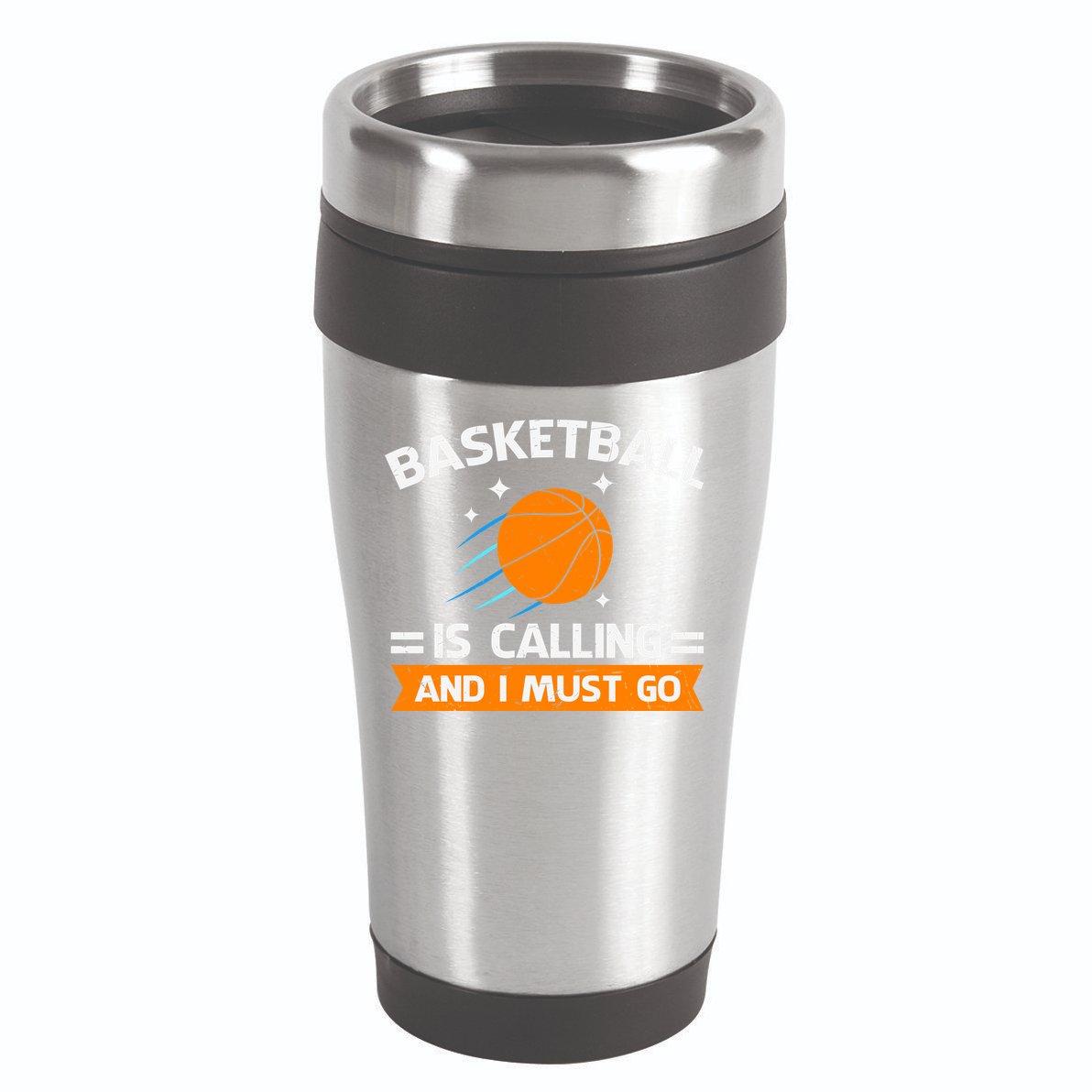 Funny Basketball Quote Funny Sports Funny Basketball Lover 16oz Travel Tumbler