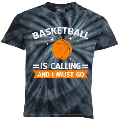 Funny Basketball Quote Funny Sports Funny Basketball Lover Kids Tie-Dye T-Shirt