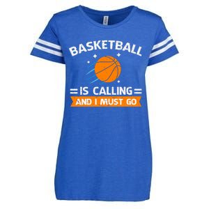 Funny Basketball Quote Funny Sports Funny Basketball Lover Enza Ladies Jersey Football T-Shirt