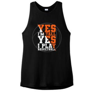 Funny Basketball Quote Sayings Graphic Plus Ladies PosiCharge Tri-Blend Wicking Tank