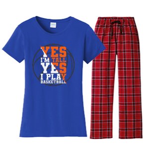 Funny Basketball Quote Sayings Graphic Plus Women's Flannel Pajama Set