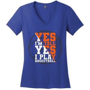 Funny Basketball Quote Sayings Graphic Plus Women's V-Neck T-Shirt