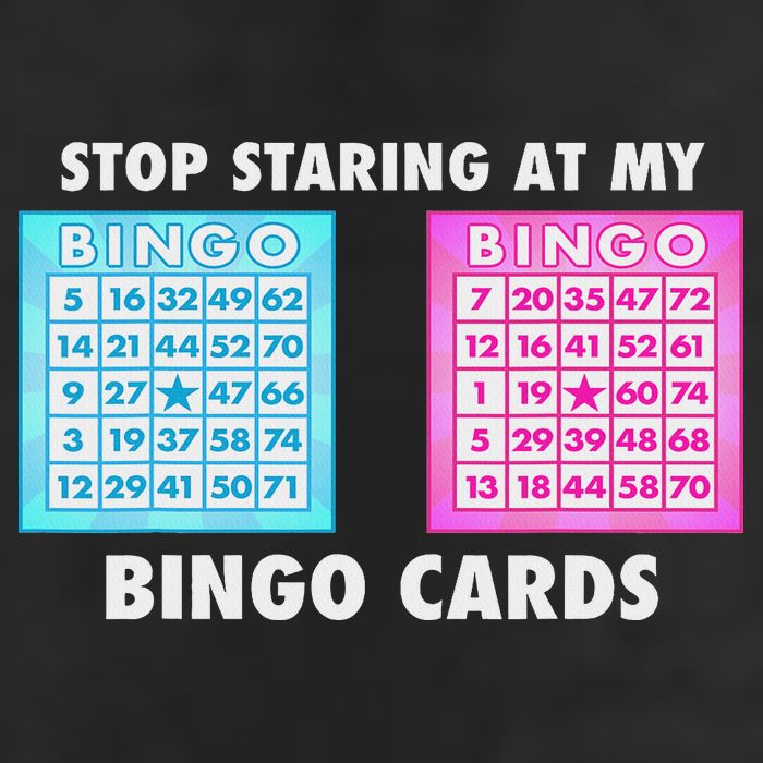Funny Bingo Queen Stop Staring At My Bingo Cards 7 Panel Mesh Trucker Snapback Hat