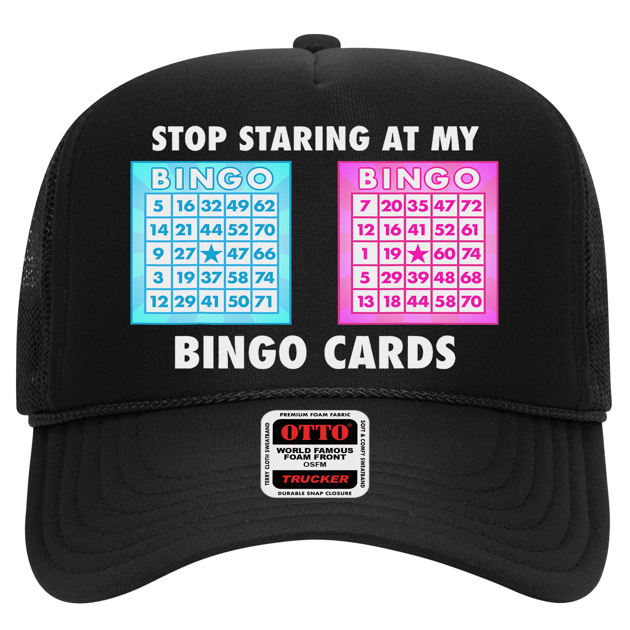 Funny Bingo Queen Stop Staring At My Bingo Cards Hat