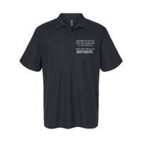 Funny Bartender Quote Softstyle Adult Sport Polo