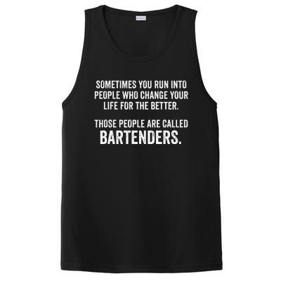 Funny Bartender Quote PosiCharge Competitor Tank