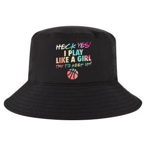 Funny Basketball Quote Gift Idea Teen Girls Cute Colors Cool Comfort Performance Bucket Hat